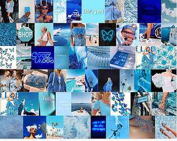 Las dos reinas es una cinta biográfica: Aqua Blue Aesthetic Collage ...