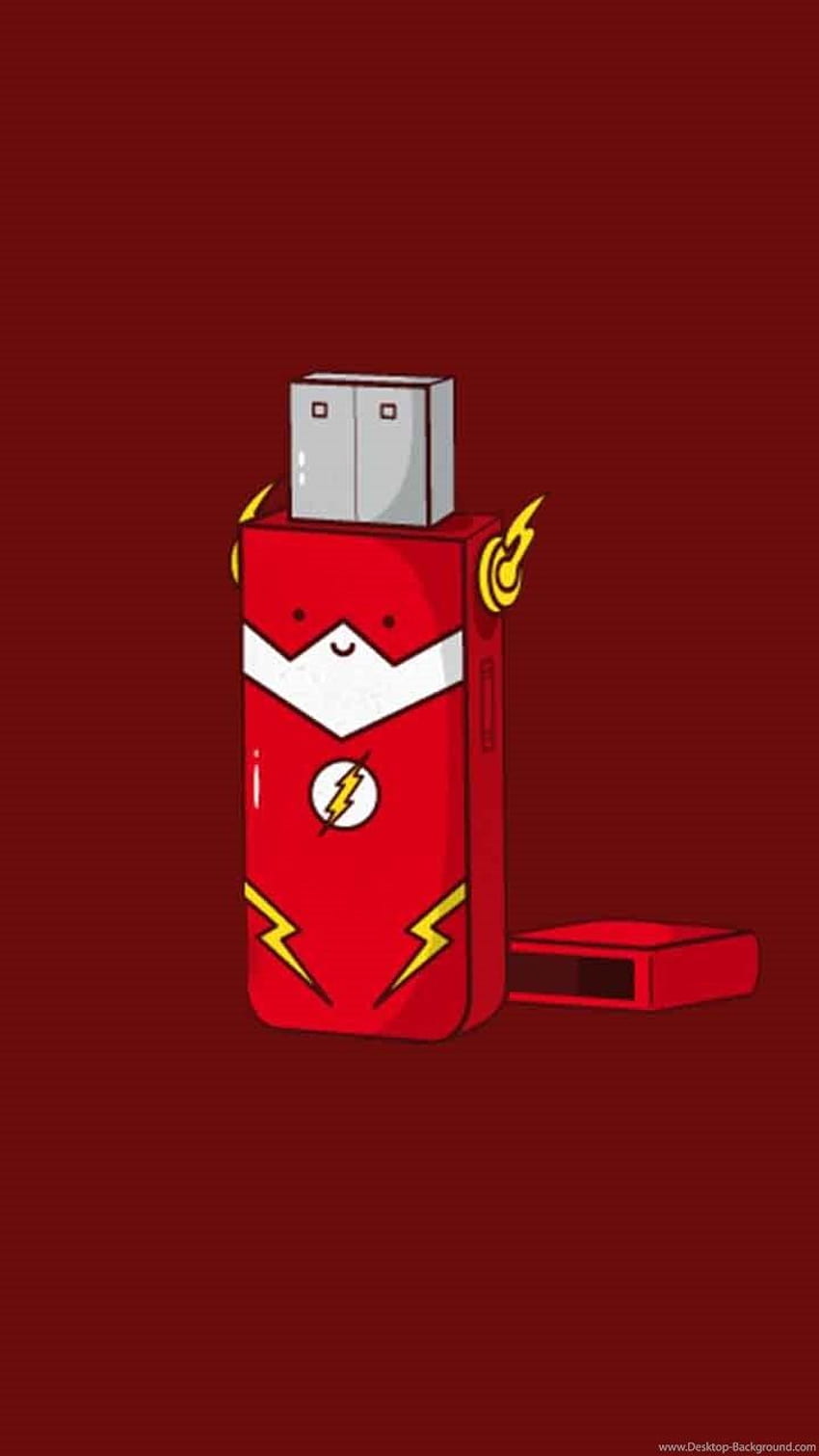The Flash(drive) Phone : ComicWalls Background, The Flash Android HD phone wallpaper
