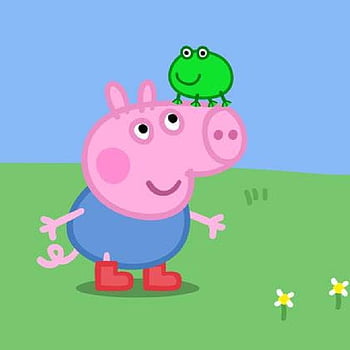 Hehe🐸❤️  Peppa pig wallpaper, Pig wallpaper, Peppa pig dinosaur