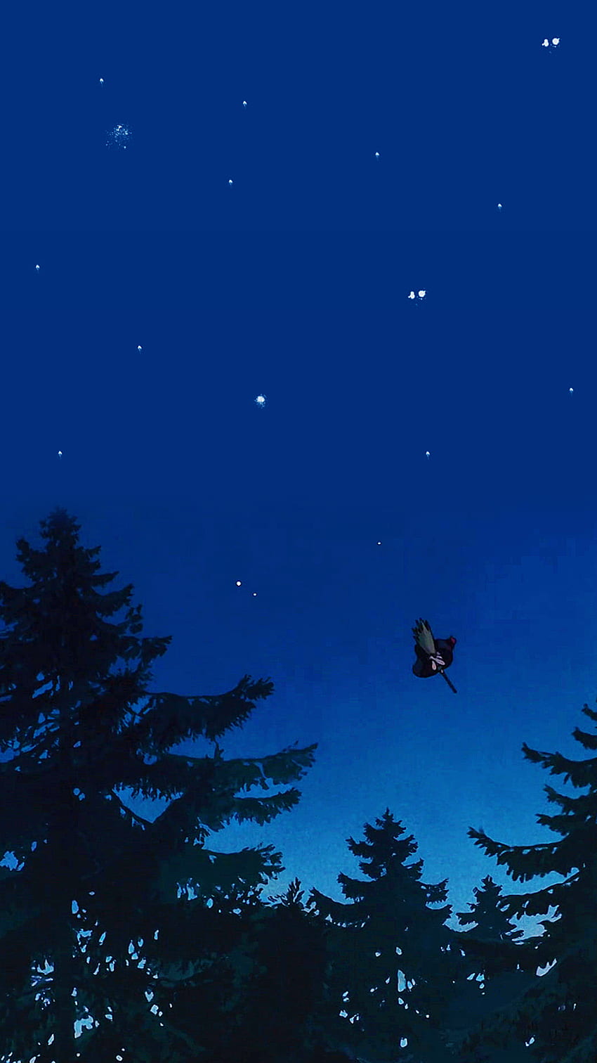 Dunia indah Studio Ghibli, Layanan Pengiriman Kiki wallpaper ponsel HD