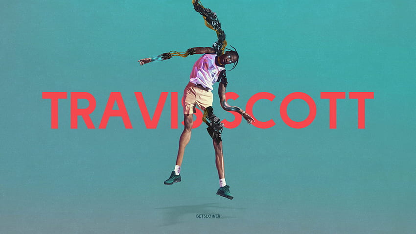 Travis Scott, Kanye West, texte, pleine longueur • Pour vous pour et mobile, Travis Scott Nike Fond d'écran HD