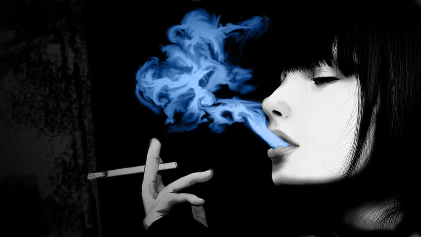 흡연. 흡연, 담배를 피우는 매력적인 여성과 대마초를 피우는 나쁜 소녀, 시가 소녀 HD 월페이퍼