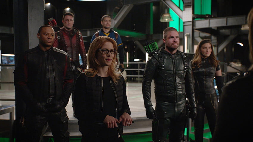 ARROW: The Whole Team Assembles In New From The Season 7 Finale: You Have Saved This City, John Diggle HD wallpaper
