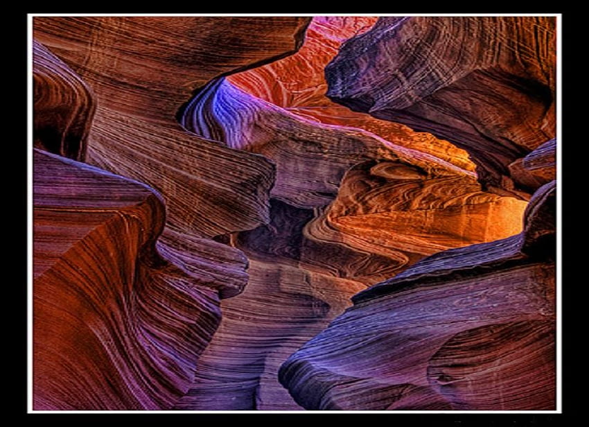 colore naturale, colori, grotta, natura, canyon Sfondo HD