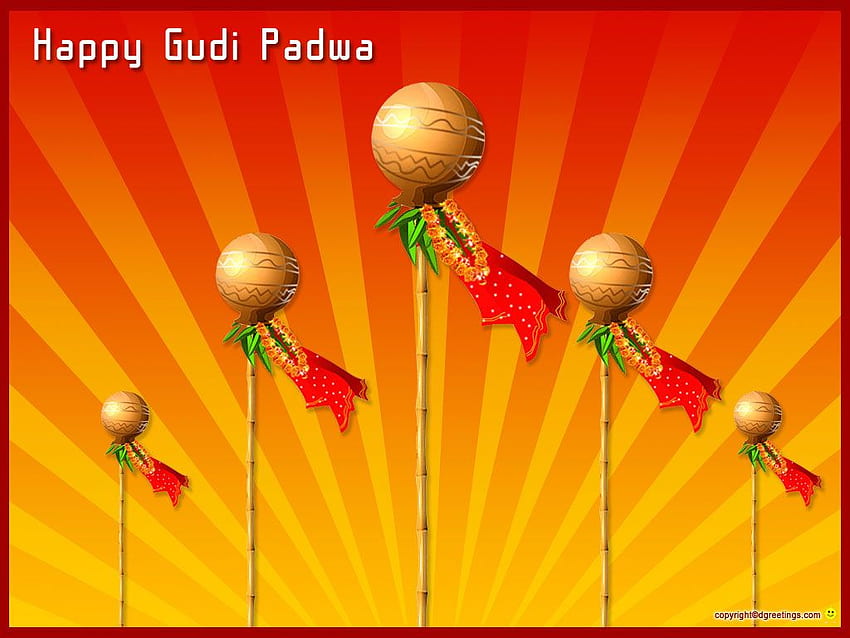 GUDI PADWA (NOUVEL AN) - Numérique Fond d'écran HD