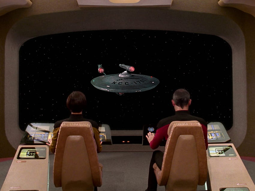 Unexpected Encounter 2, TOS, The Next, Enterprise, Star Trek, Starship, TNG, Generation HD wallpaper