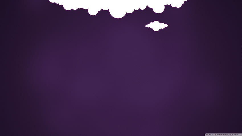 Clouds And Purple Background Ultra Background for U TV : Multi Display, Dual Monitor : Tablet : Smartphone, Pure Purple HD wallpaper