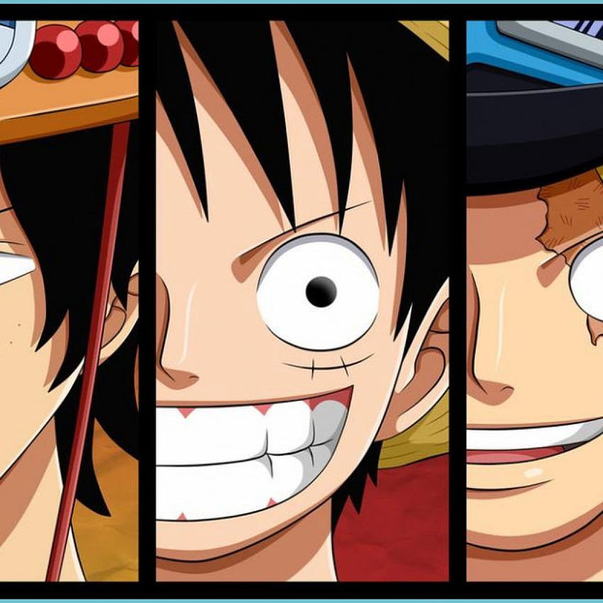 Luffy Ace Sabo Brothers One Piece By INAKI GFX On Luffy Ace Sabo HD phone wallpaper