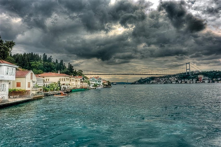 bosporus, istanbul, natur, türkei, bosporus, istanbul HD-Hintergrundbild