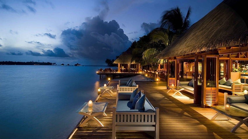Maldives Resort in high resolution for Get, Island Resort HD wallpaper
