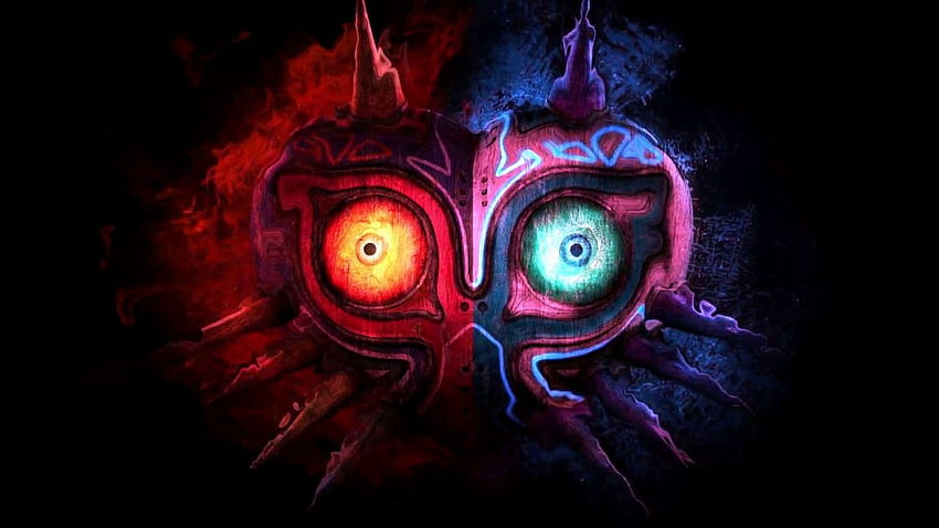 Уникален фон на маската на Majora The Legend Of Zelda Mask на Majora Fan Art Skull Kid и Mobile for You - Left of the Hudson HD тапет