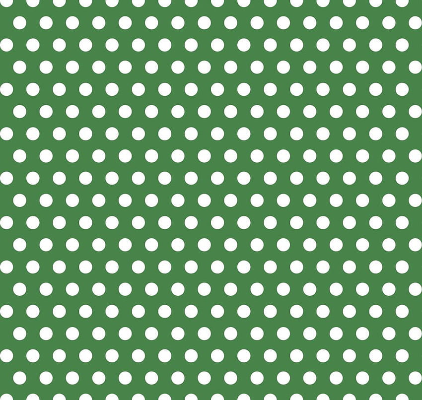 Emerald green background with white polka dots - stock , & illustrations HD wallpaper