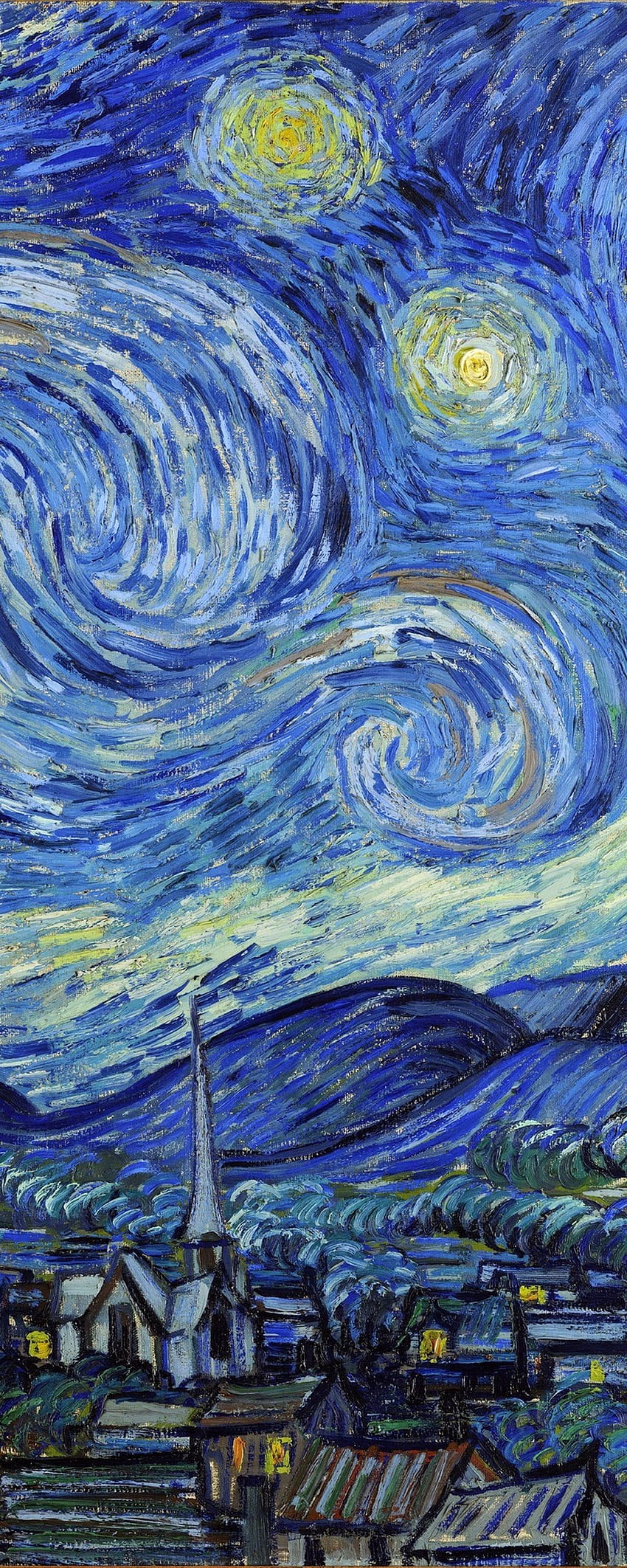 Citações de Vincent Van Gogh Novo Vincent Van Gogh, o Detalhe da Noite Estrelada, Vincent Van Gogh Doctor Who Papel de parede de celular HD