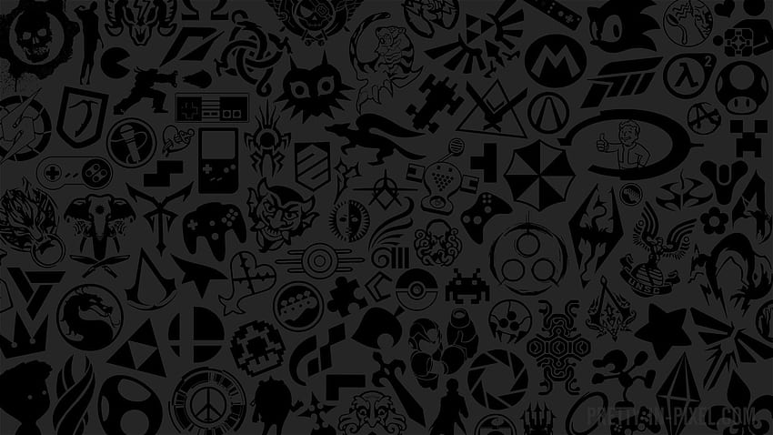 Black and white gaming HD wallpapers | Pxfuel