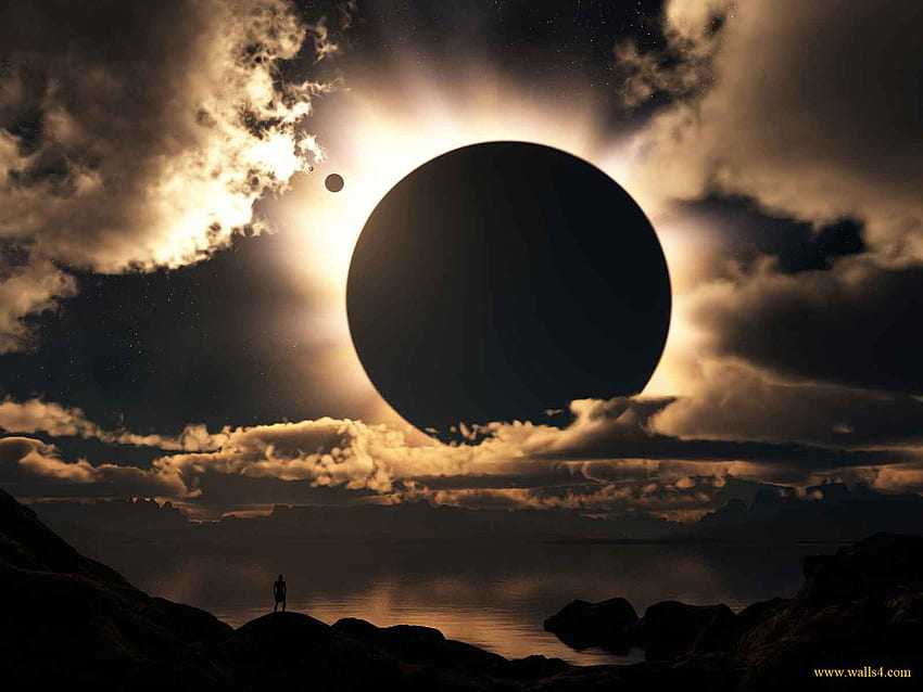 Total Solar Eclips , Background, Total Solar Eclipse HD wallpaper