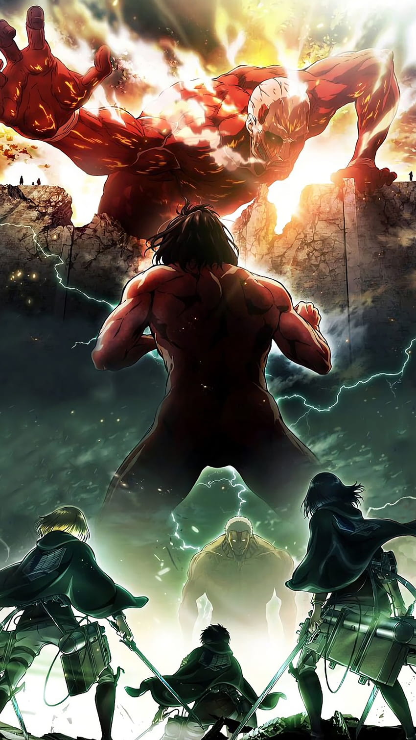 iPhone Ultra Attack On Titan Phone doraemon in 2021 [] for your , Mobile & Tablet. Explore Attack On Titan Season 2, Attack On Titan Poster HD phone wallpaper