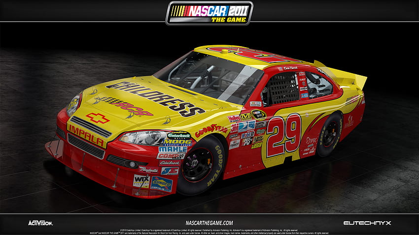 Kevin Harvick - NASCAR 2011, racing, video game, 2011, car, fast, race car, nascar, kevin harvick HD wallpaper