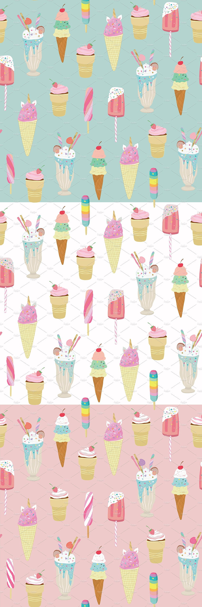 Ice Cream. Ice cream , Ice cream iphone, Cool, Ice Cream Pattern HD phone wallpaper