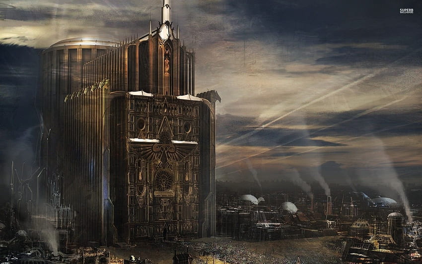 Imperial Cathedral - Warhammer 40 000; imperial guard ... HD wallpaper