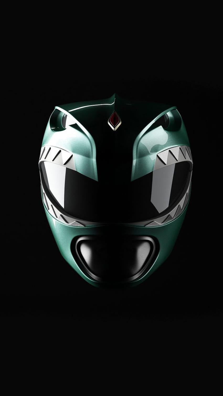 Шлем зелени мощни рейнджъри, каска, аниме HD тапет за телефон
