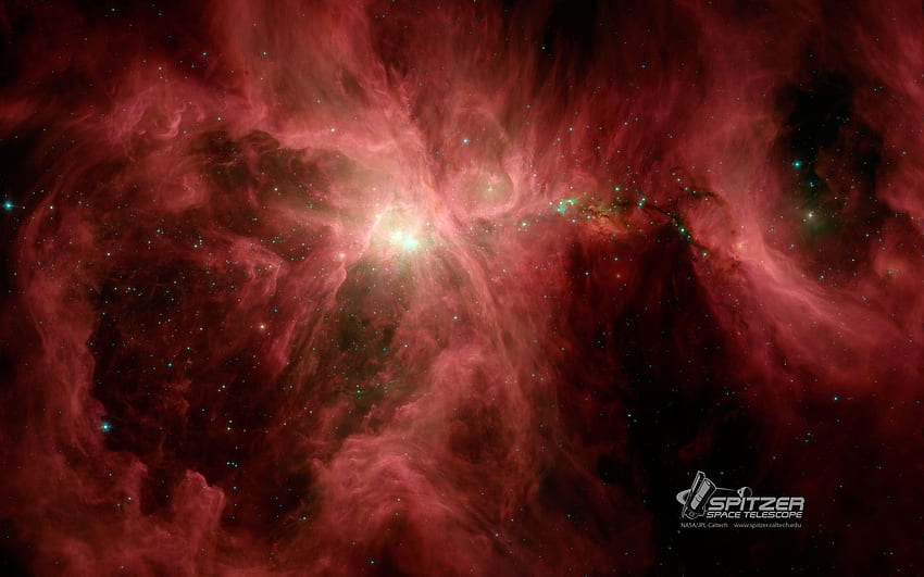 - Telescopio espacial Spitzer de la NASA, estrella de la NASA fondo de pantalla