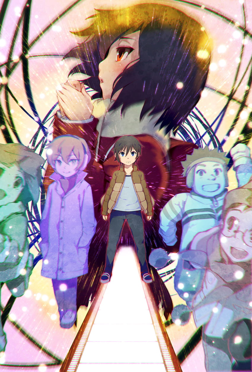 Erased anime lockscreen  Anime Anime reccomendations Anime shows