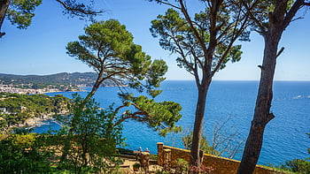 Tossa de mar girona catalonia spain costa brava vila vella HD wallpaper ...