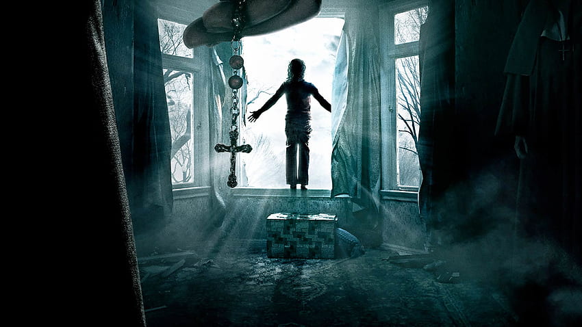 Preview the conjuring, horror, window, cross HD wallpaper
