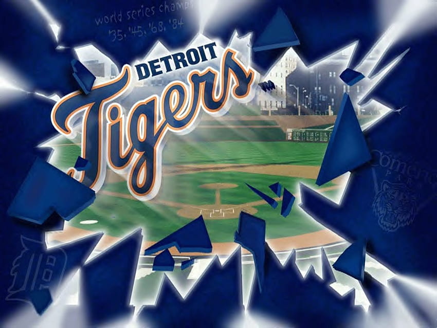 Latar Belakang Harimau Detroit Wallpaper HD