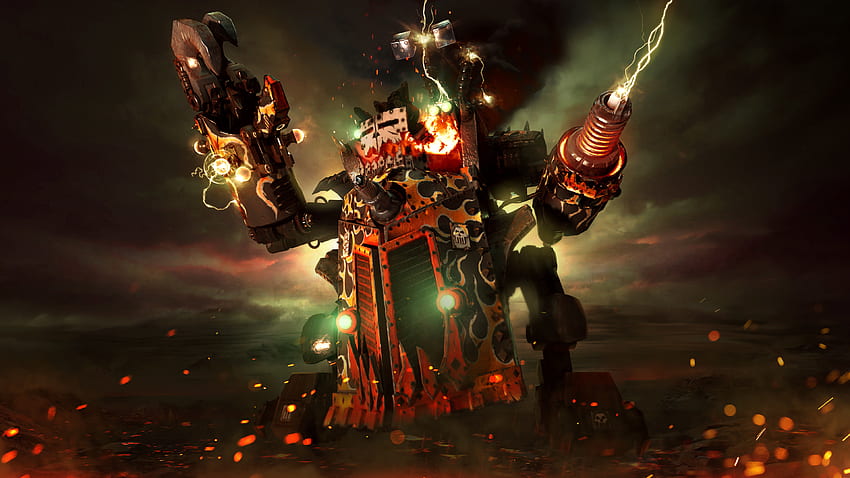 Warhammer 40K, Dawn of War III, Beauty da Morkanaut HD wallpaper