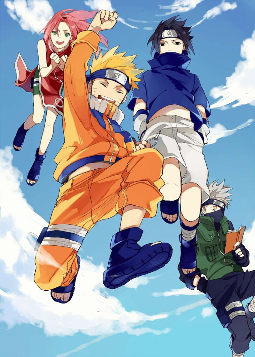 Naruto Team 7 iPhone, Cute Team 7 Naruto HD phone wallpaper