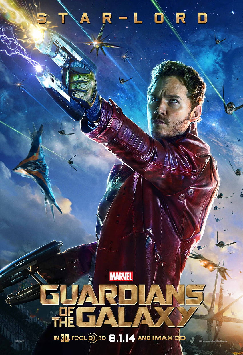 Star Lord from Guardians of the Galaxy, Peter Quill HD phone wallpaper