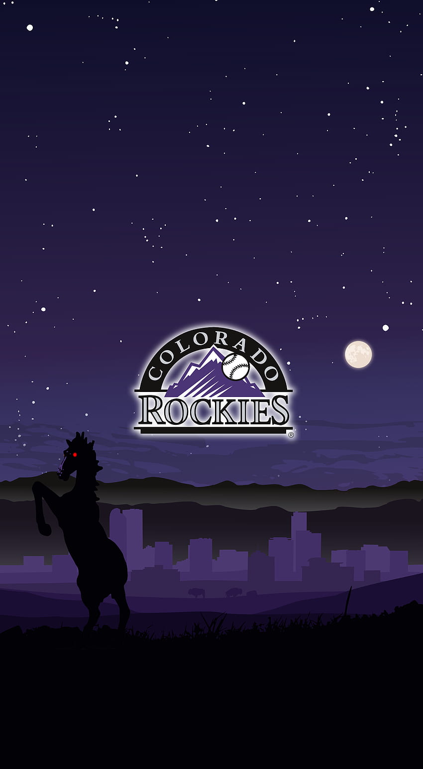 I made a mobile for Denver and I thought this, Colorado Rockies HD phone wallpaper