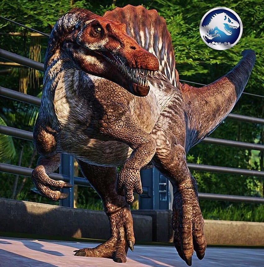 Spinosaurus Jurassic World: Evolution, Jurassic Park Spinosaurus Papel de parede de celular HD