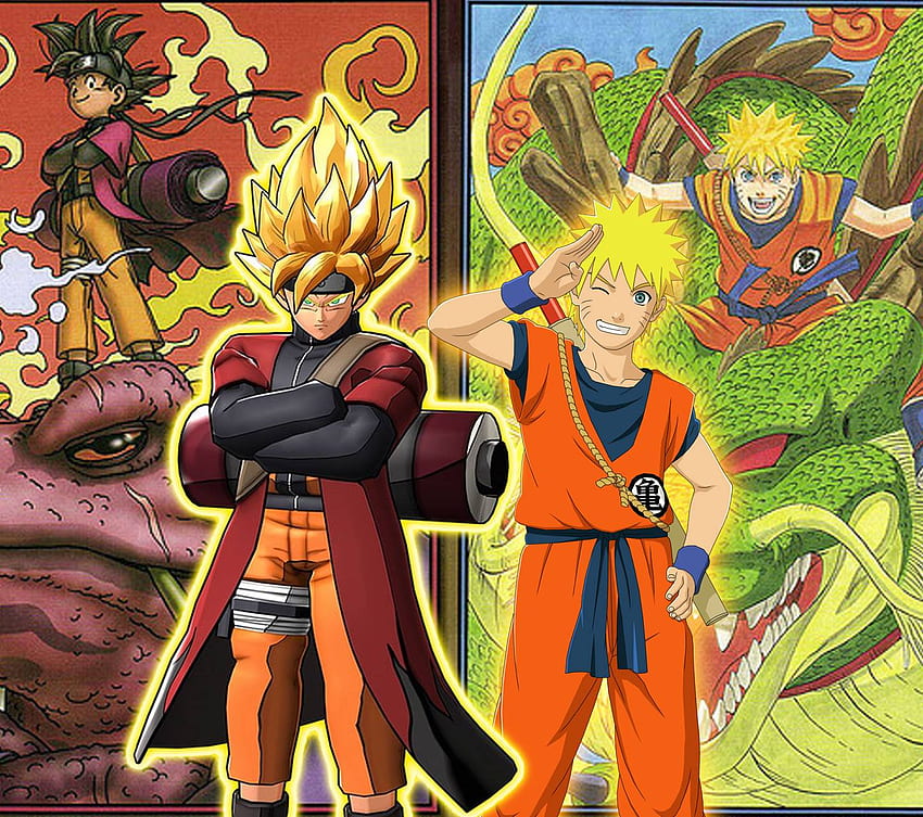 Goku Naruto, Goku vs Naruto HD wallpaper | Pxfuel