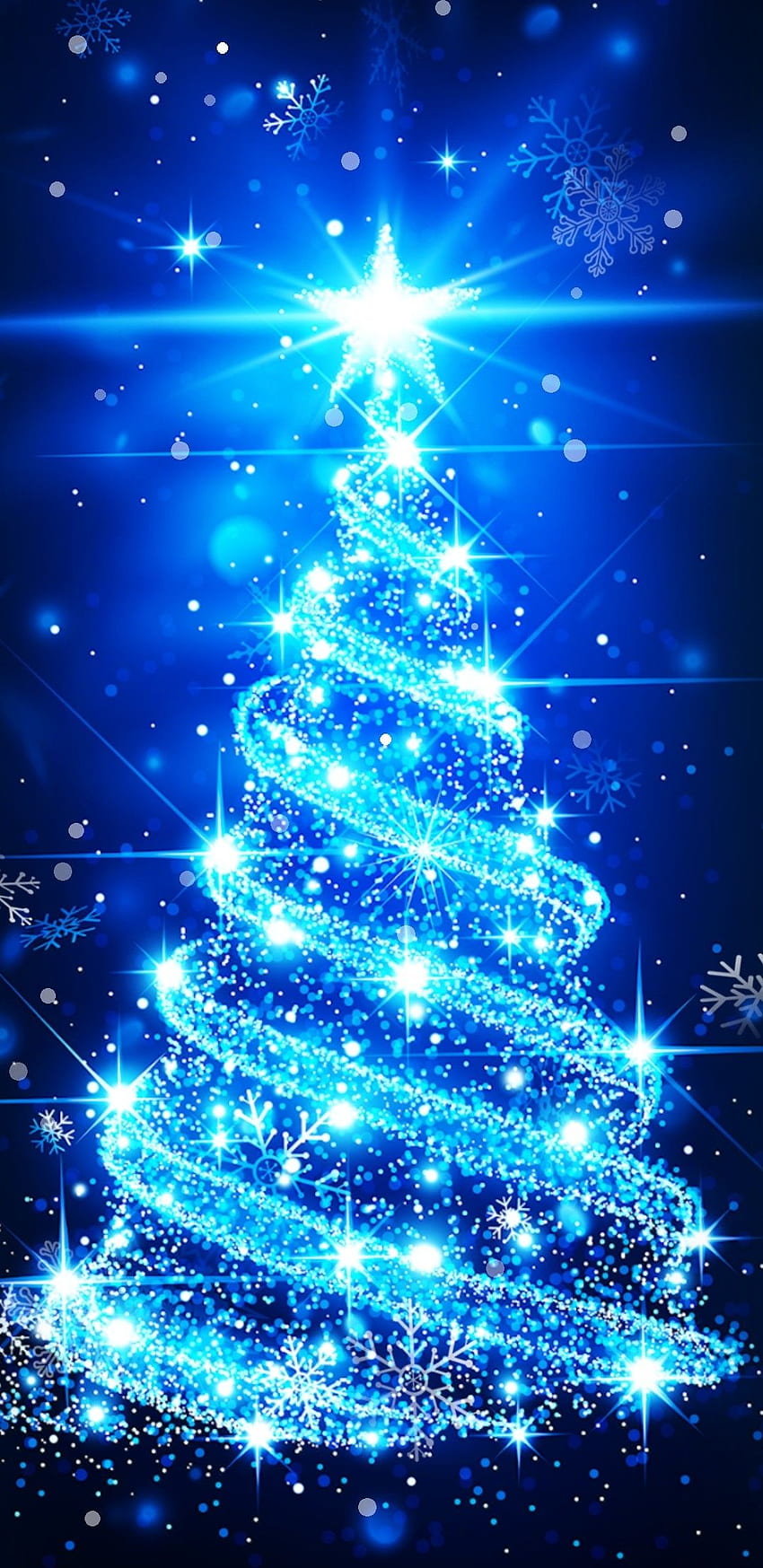 Blue christmas iPhone Live Wallpaper  Download on PHONEKY iOS App