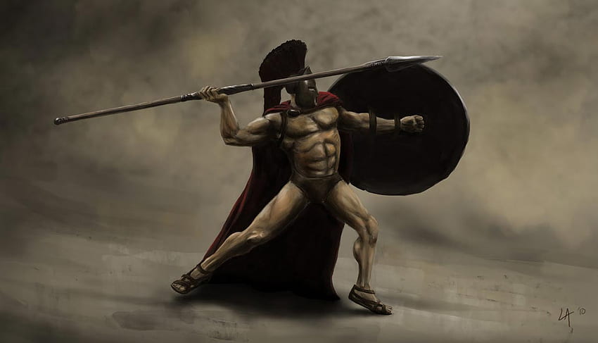 spartan, Spartan Warrior HD wallpaper