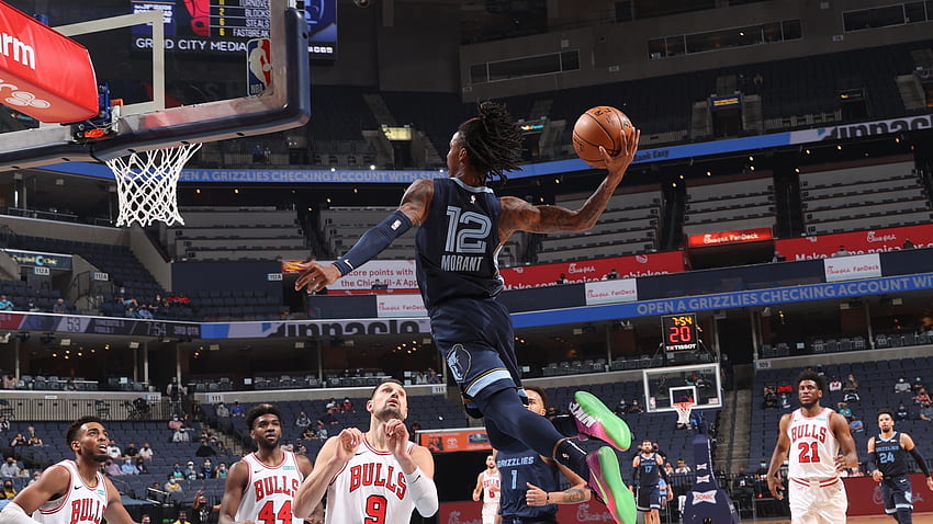 NBA Top Shot This: Ja Morant Skies For Incredible One Handed Alley Oop Dunk Canada. The Official Site Of HD wallpaper