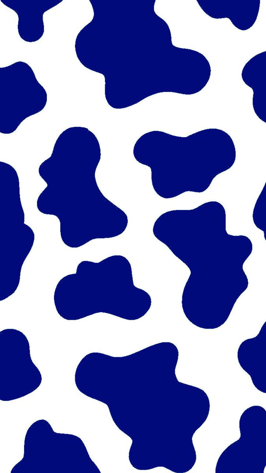 Blue cow print HD wallpapers  Pxfuel