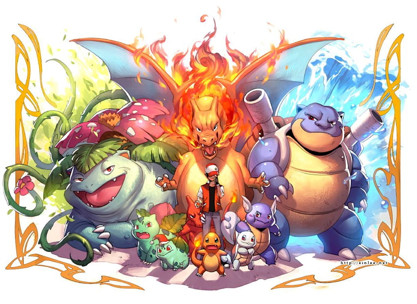 Charizard Pokémon Background - Shiny Charizard Blastoise And Venusaur, Pokémon Shiny Charizard HD wallpaper