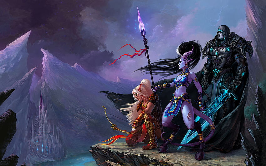 Warcraft, game, fantasy, art HD wallpaper