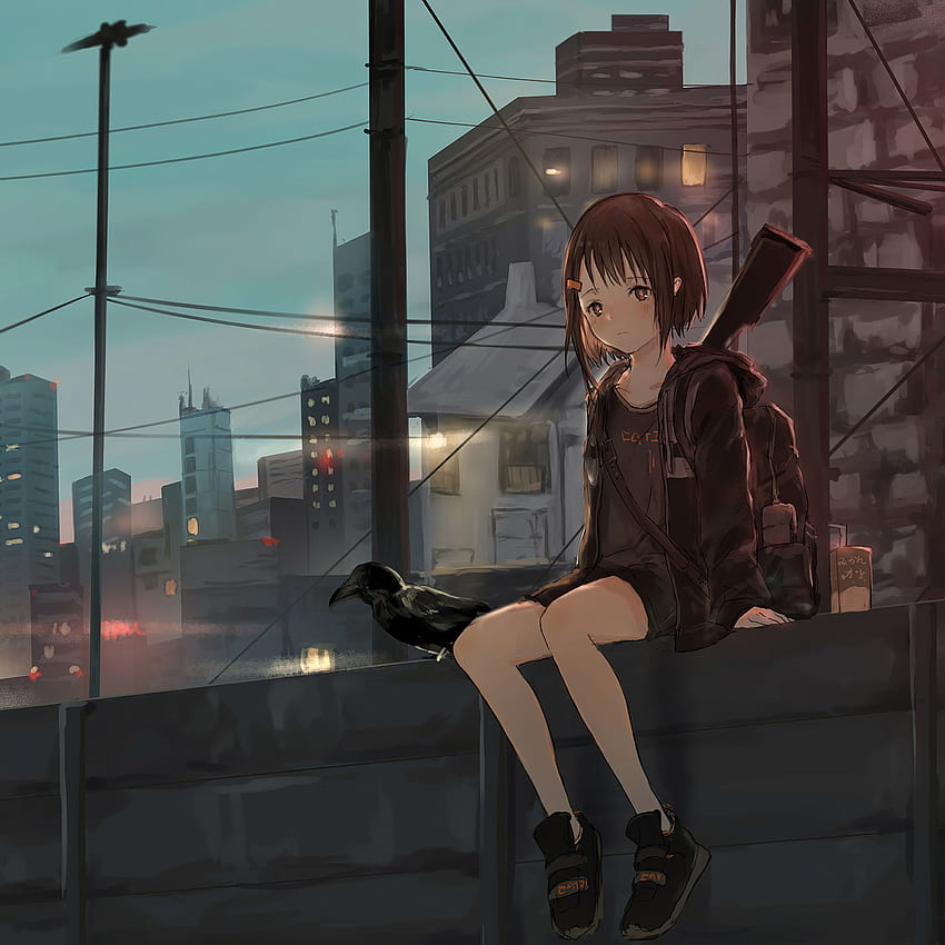 17++ Anime Girl Sad, Sad Aesthetic Anime Girl HD phone wallpaper | Pxfuel