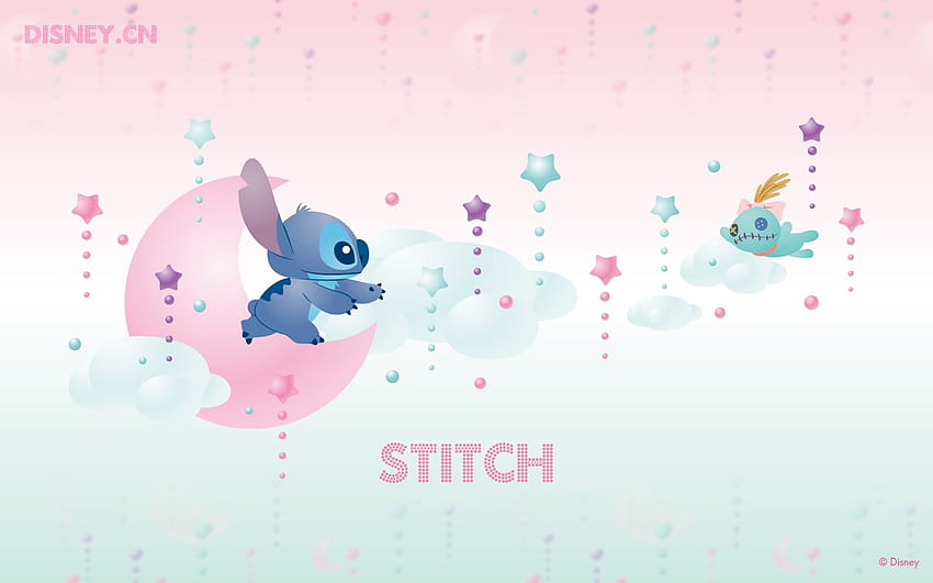 Фон на бод. Stitch Disney, Adorable Stitch и Sad Stitch, Stitch Disney лаптоп HD тапет