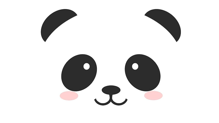 Cute Baby Panda Face, Kawaii Cute Faces HD wallpaper