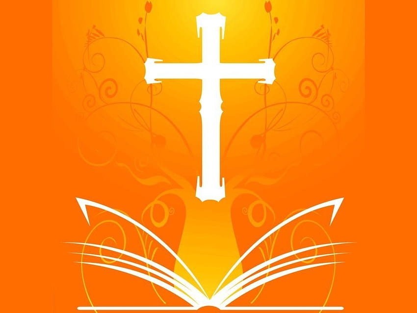 christliches Kreuz Christen. Verse. Geet, fantastisches christliches Kreuz HD-Hintergrundbild