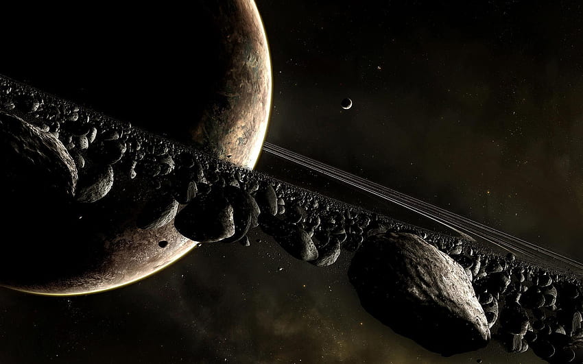 Wysoka rozdzielczość Saturna. Planeta Saturn, przestrzeń, Sci Fi, NASA Planeta Saturn Tapeta HD