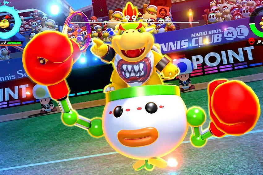 Mario Tennis Aces update will nerf Bowser Jr HD wallpaper