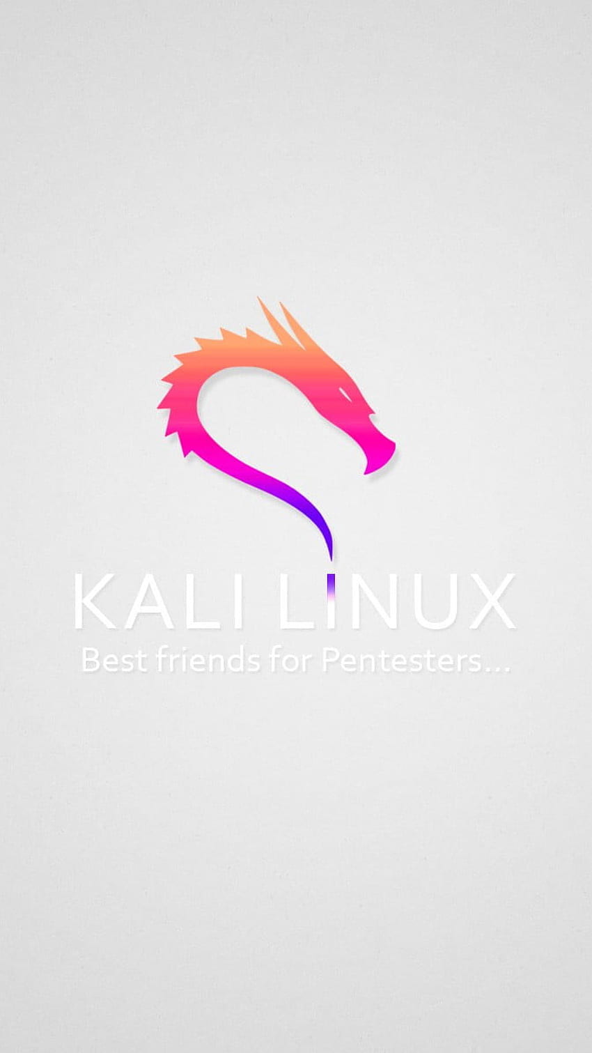 Kali Linux, Komputer, Proste, Typografia, Logo • Dla Ciebie Dla urządzeń mobilnych Tapeta na telefon HD
