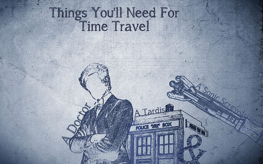 Doctor Who The TARDIS Matt Smith Perjalanan Waktu ... Wallpaper HD