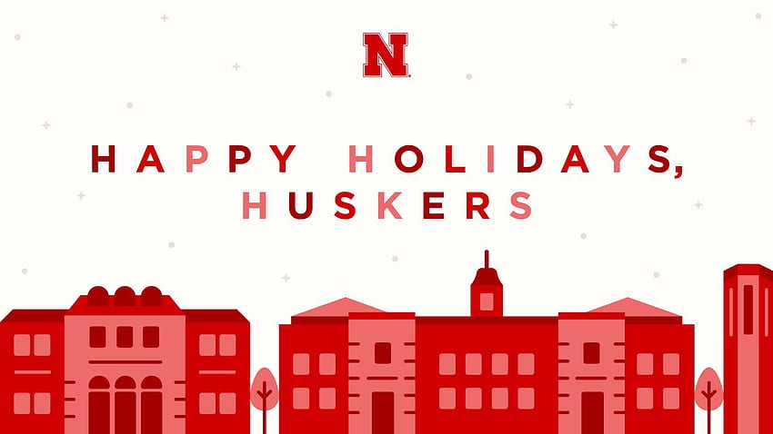 Husker Holiday, Nebraska Huskers HD-Hintergrundbild